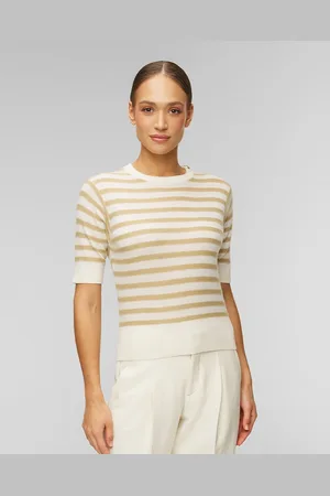 Allude Wollpullover Mit Kaschmir Für Damen In Weiß Und Beige