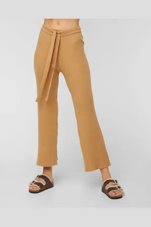 LIVE THE PROCESS Belted Rib Pant Hose