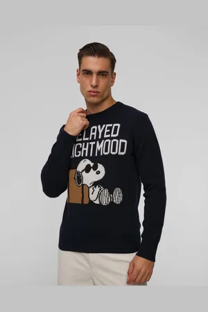 MC2 SAINT BARTH Heron Wollpullover Für Herren In Marineblau