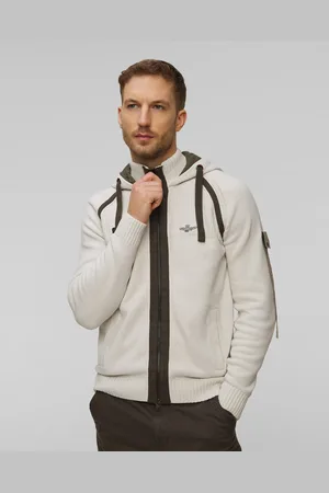 Aeronautica Militare Kapuzenpullover Für Herren In Beige