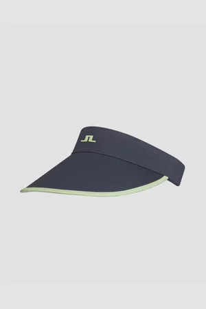 J Lindeberg J.lindeberg Alba Big Visor Damenvisor In Marineblau