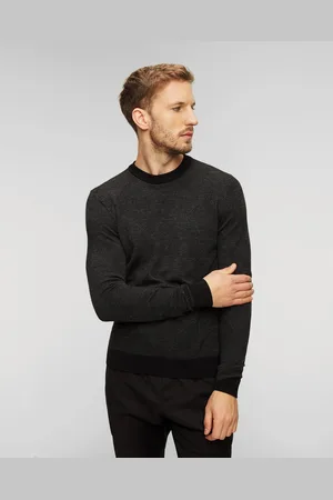 HUGO BOSS Hugo Motivo Herren-wollpullover