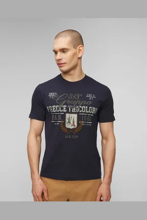 Aeronautica Militare Herren-t-shirt In Marineblau