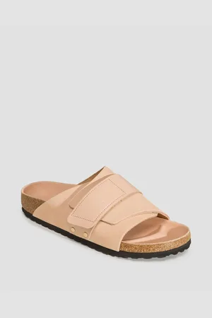 Birkenstock Kyoto Nubuck Leather Narrow Pantoletten Für Damen In