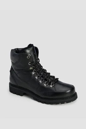 Bogner Helsinki S 21 A Leder-schneestiefel Für Herren Mit Spikes