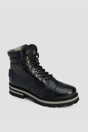 Bogner Courchevel 25 B Hohe Leder-winterstiefel Für Herren