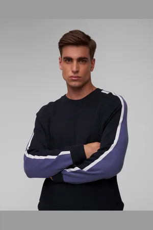 HUGO BOSS Hugo Pontevico Herrenpullover In Marineblau