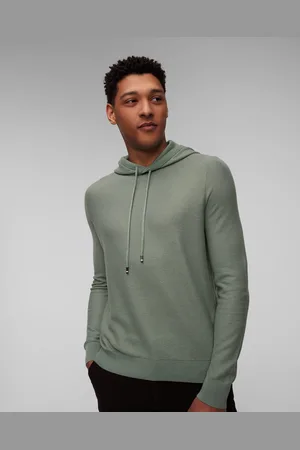 HUGO BOSS Hugo Trapani Herrenpullover In Olivgrün
