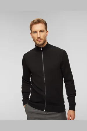 HUGO BOSS Hugo Mentolo Herrenpullover Mit Wolle