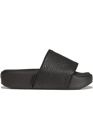 Y-3 Slide Pantoletten Aus Leder