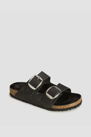 Birkenstock Arizona Big Buckle Fl Narrow Pantoletten Für Damen