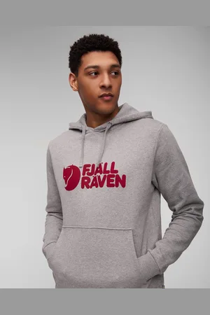 Fjällräven Logo Hoodie M Herren-sweatshirt In