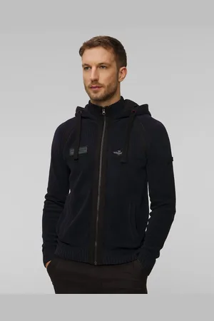 Aeronautica Militare Kapuzenpullover Für Herren In Marineblau