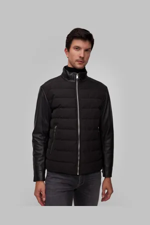 HUGO BOSS Hugo C-mersino Hybrid-lederjacke Für Herren