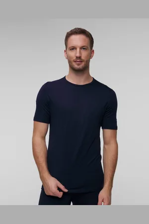 Icebreaker 200 Oasis Ss Crewe Thermoshirt Für Herren In Marineblau