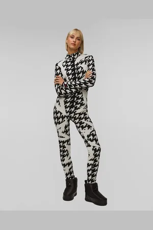 Perfect Moment Houndstooth Star Wolloverall Für Damen