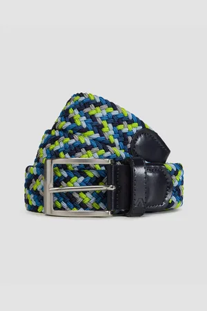 Alberto Gürtel-multicolor Braided Herrengürtel