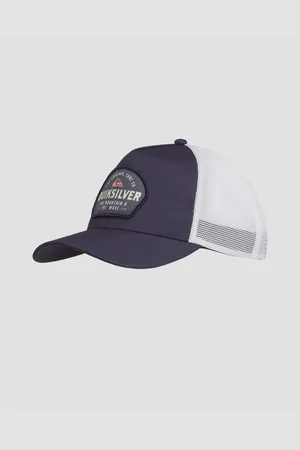 Quiksilver Riding Around Trucker Sprt Herrenkappe In Marineblau Und Weiß