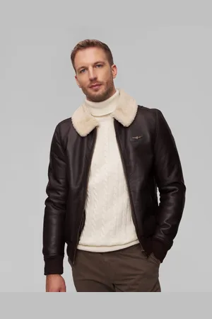 Aeronautica Militare Lederjacke Für Herren In