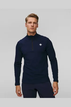 Descente Shoulder Trim Herren-rollkragenpullover Mit Halbem Reißverschluss