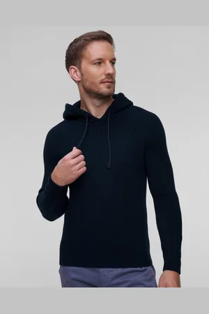 Gran Sasso Herrenpullover Mit Kapuze