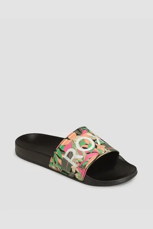 Roxy Slippy Ii In Badesandalen Mit Print
