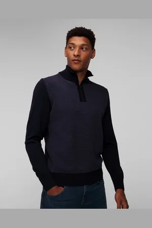 HUGO BOSS Hugo H-dambino Wollpullover Für Herren In Marineblau