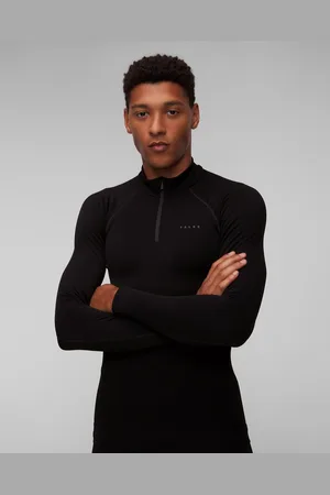 Falke Maximum Warm Zip Herren-funktionsshirt Mit Reißverschluss
