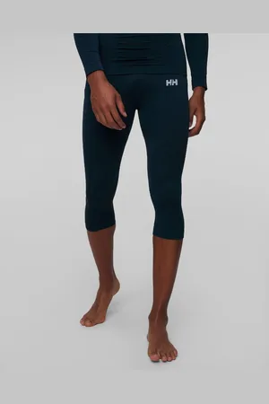 Helly Hansen H1 Pro Seamless Graphene Pant Thermoaktive 3/4-leggings Für Herren In Marineblau