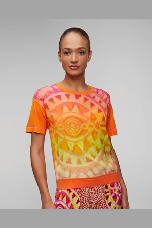 Sportalm Damen-t-shirt Aus Seide