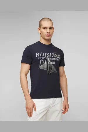 Aeronautica Militare Herren-t-shirt In Marineblau
