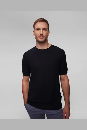 HUGO BOSS Hugo H-dalon Kurzarmpullover Für Herren In Marineblau