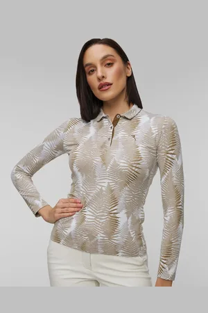 Chervo Affäre Langarm-poloshirt Für Damen