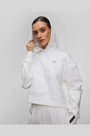 Lacoste Sf0281 Kurzer Kapuzenpullover Für Damen