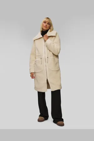 Varley Logan Sherpa Coat Pelzmantel Für Damen