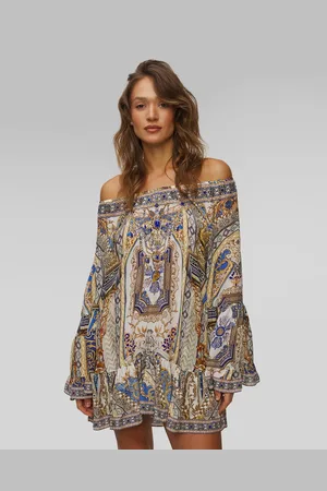 Camilla Make Me Your Mosaic Damenkleid Aus Seide