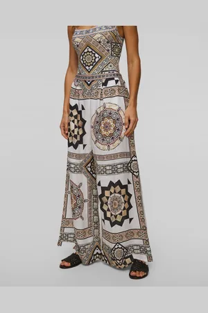 Camilla Tile Style Leinenhose Für Damen
