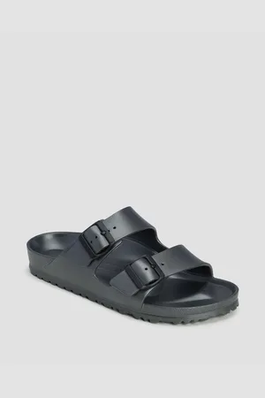 Birkenstock Arizona Eva Narrow Pantoletten Für Damen In Dunkelgrau