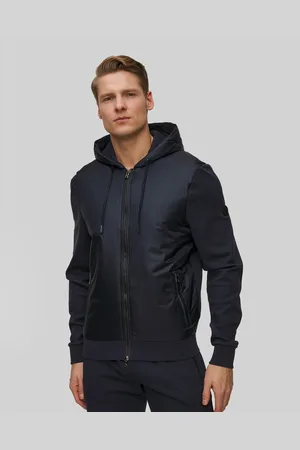Bogner Angus Sweatshirt Mit Reißverschluss In Marineblau