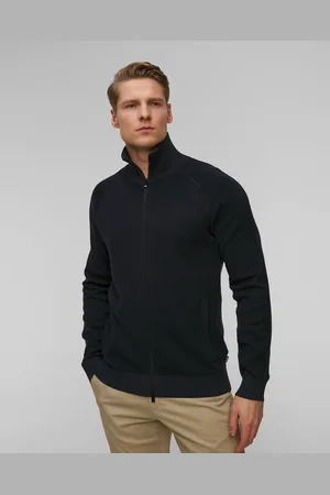 HUGO BOSS Hugo H-domico Herrenpullover Mit Wolle In Marineblau