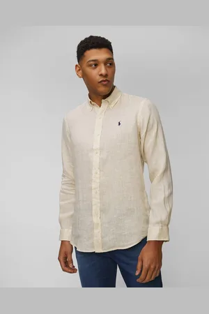 Ralph Lauren Herrenhemd Aus Leinen In