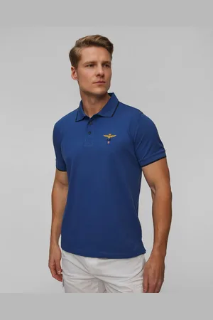Aeronautica Militare Poloshirt Für Herren In Dunkelblau