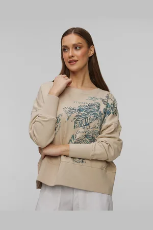 Deha Bedrucktes Sweatshirt Aus Bio-baumwolle Für Damen In