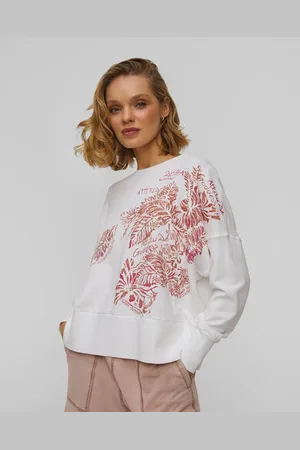 Deha Bedrucktes Sweatshirt Aus Bio-baumwolle Für Damen In