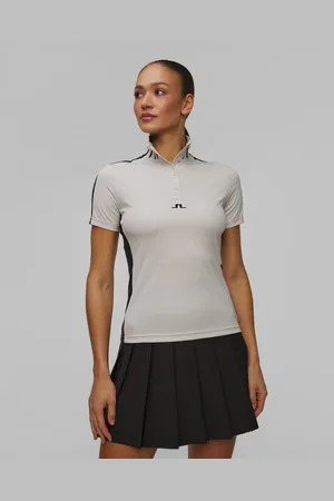 J Lindeberg J.lindeberg Pip Polo Technisches Poloshirt Für Damen In