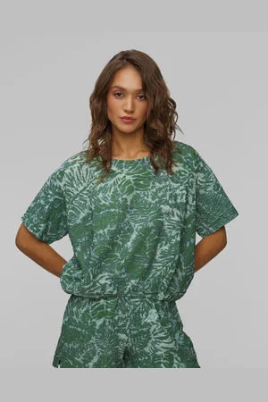 Deha Seersucker Top Für Damen