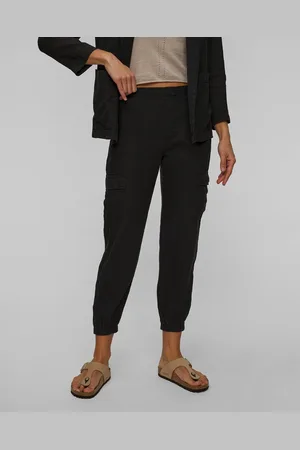 Deha Damen-cargohose Aus Leinen In