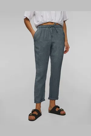 Deha Leinenhose Für Damen In Türkis