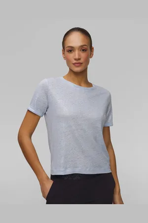 Sportalm Damen-t-shirt Aus Leinen In