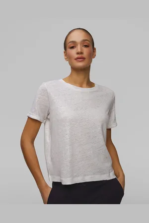 Sportalm Damen-t-shirt Aus Leinen In